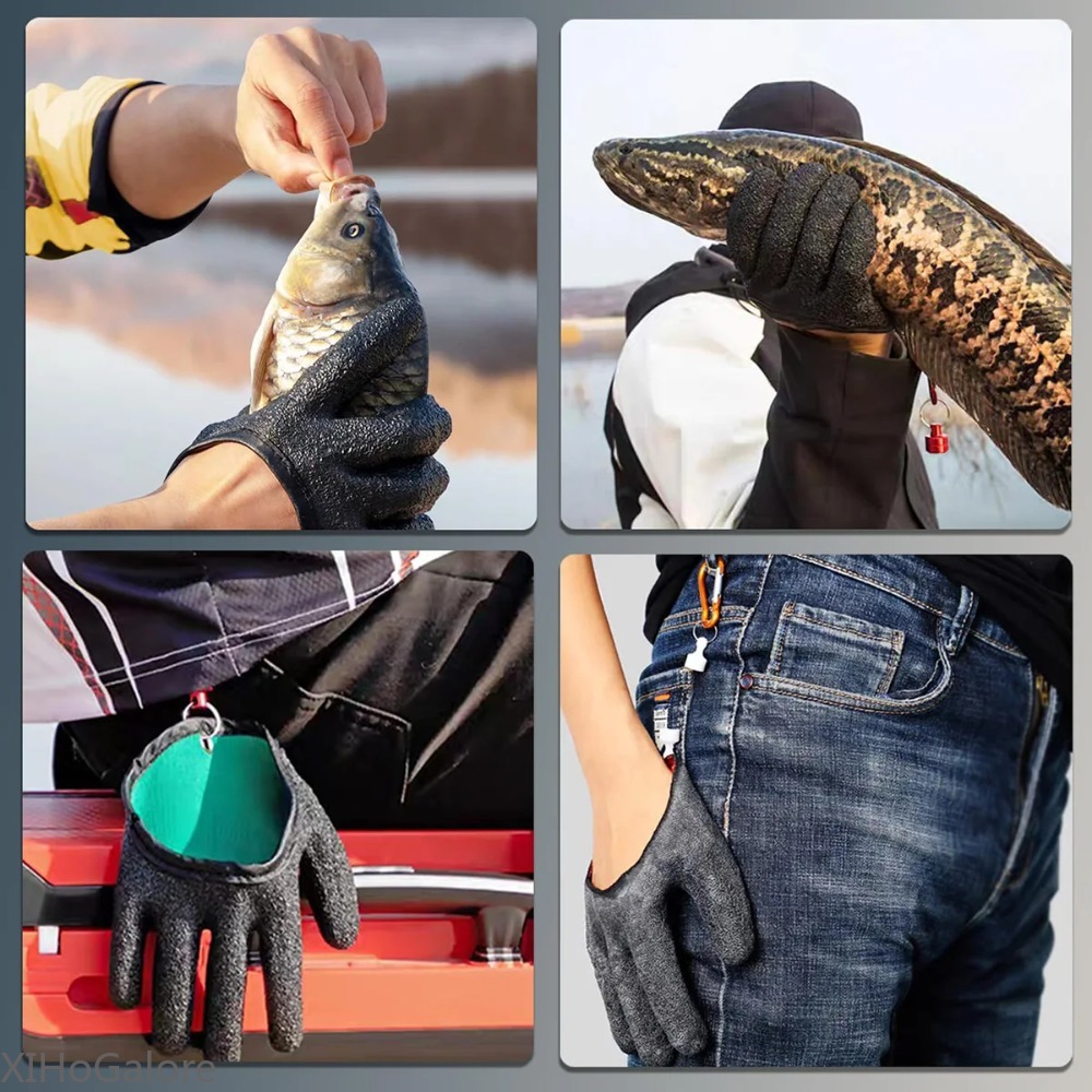 Heavy Duty Anti Slip Puncture  - огляд і ціна Fishing Gloves