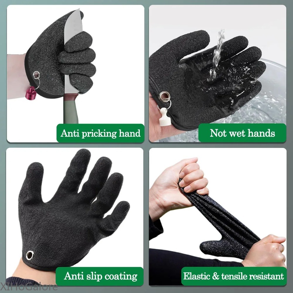Heavy Duty Anti Slip Puncture  - огляд і ціна Fishing Gloves