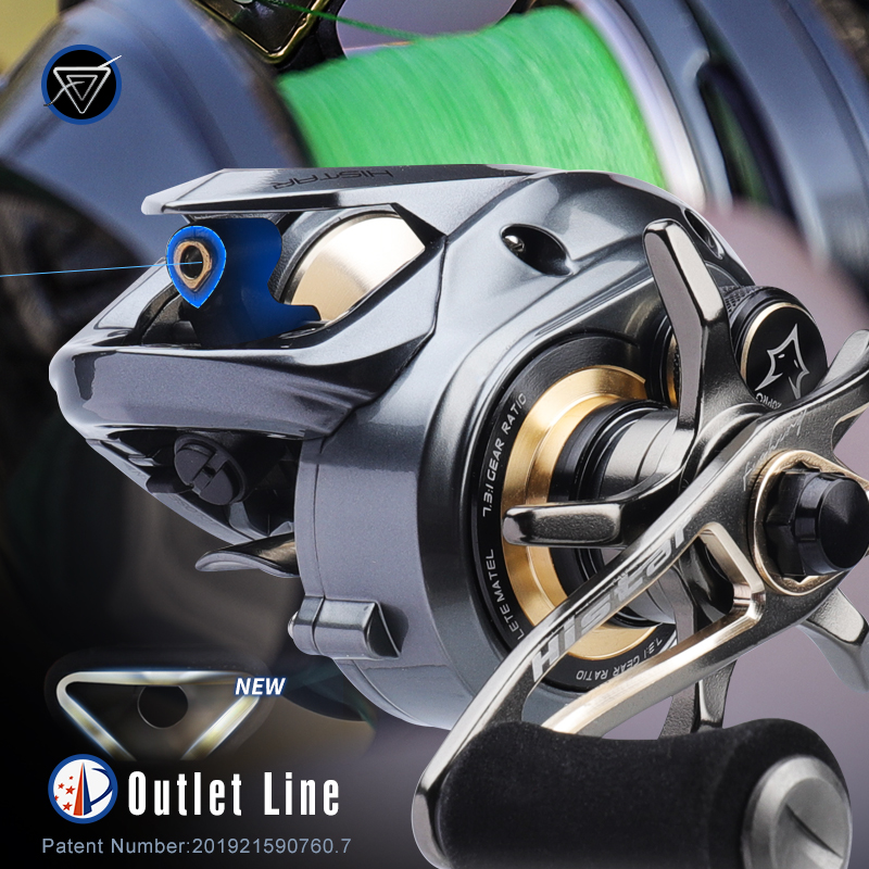 HASIDA Metal Rotor Aurora Bait - огляд і ціна Abu Garcia Reel Max