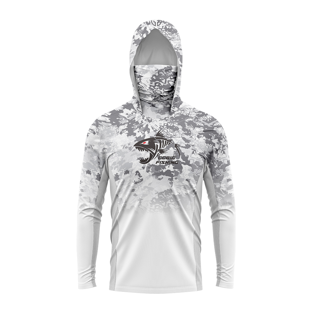 UPF50+ Hooded Fishing Shirt Bu - огляд і ціна Fishing Shirt Uv Protection