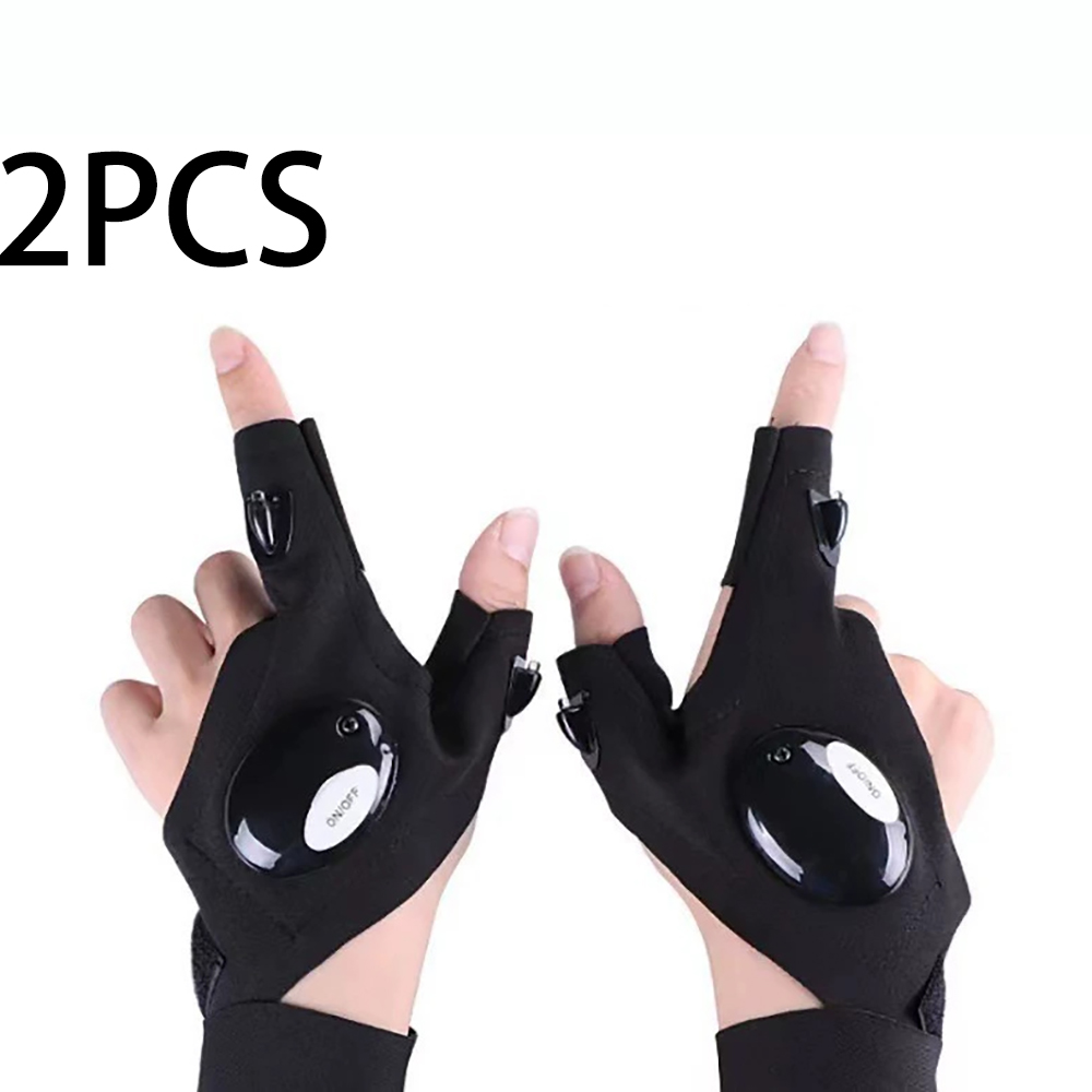 Men's LED Gloves – Light-Up Fi - огляд і ціна Fishing Gloves