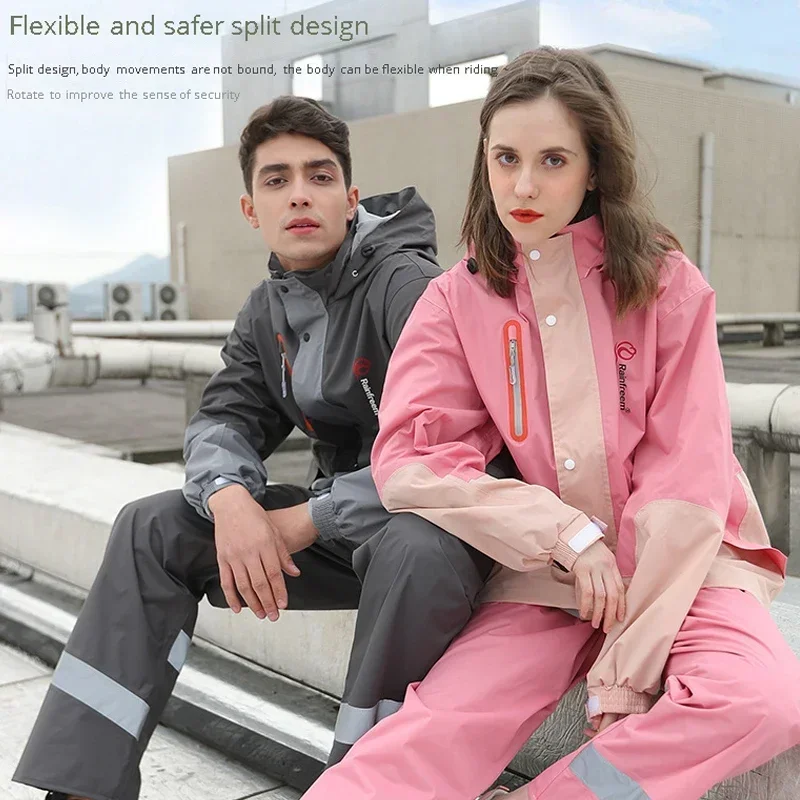 Split Raincoat Jacket Rain Pan - огляд і ціна Fishing Rain Suit