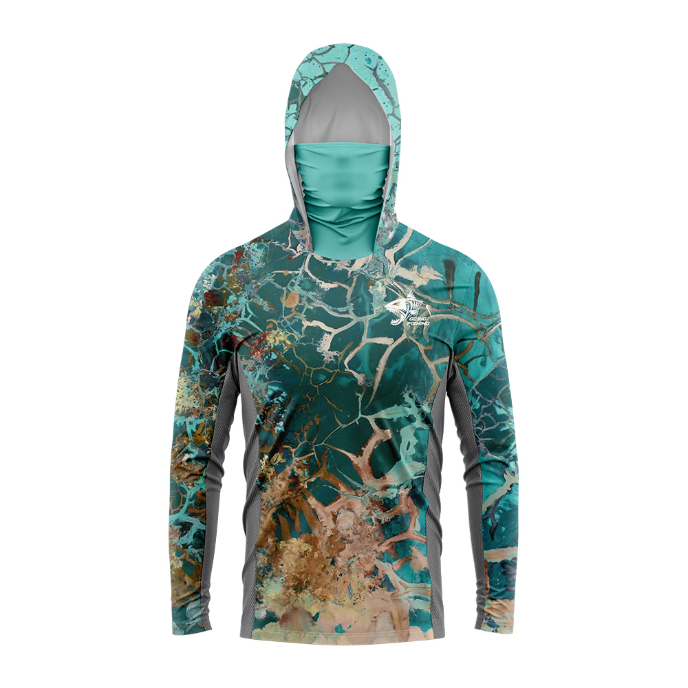 Mens Outdoor Long Sleeve Fishi - огляд і ціна Fishing Shirt Uv Protection