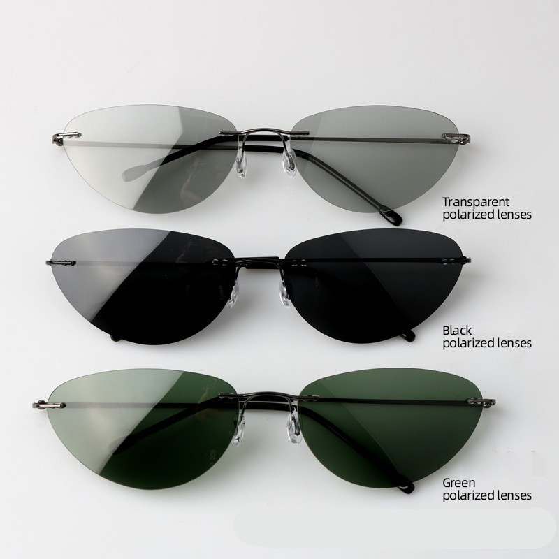 Fashion Rimless Sunglasses, Ca - огляд і ціна Fishing Sunglasses Polarized