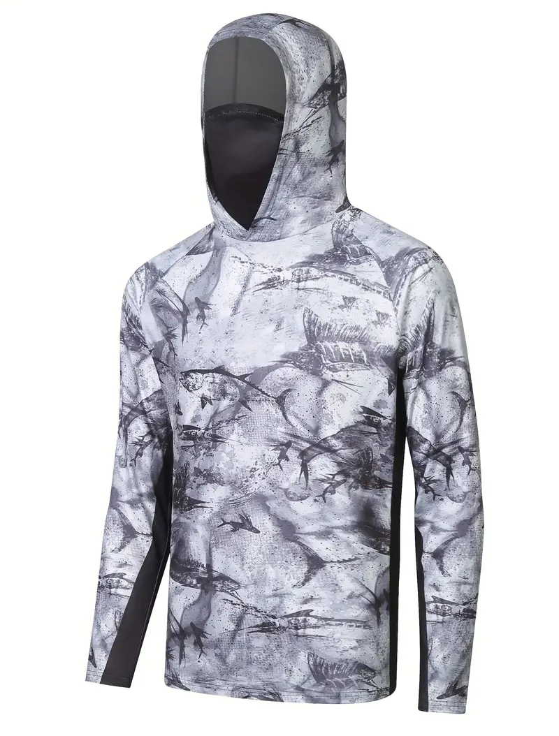 Men Uv Face Mask Fishing Cloth - огляд і ціна Fishing Shirt Uv Protection
